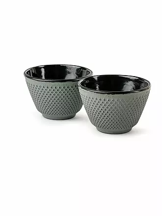 BREDEMEIJER | Guss-Teebecher-Set "Jang" 2-er | hellgrün